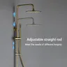 Colonne douche murale pommeau pluie rond plat mitigeur… – vue 6