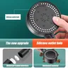 8 Modes High-Pressure Shower Head Fall Resistance Black… – vue 4