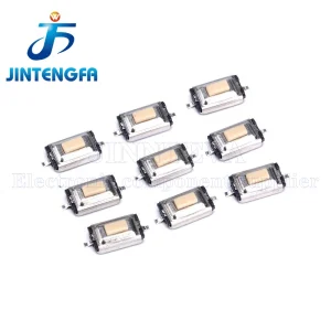 Micro-interrupteur tactile 3x6x2.5, 20 pièces/lot, bouton-poussoir Tactile 3x6x2.5MM SMD, 2 broches, auto-réinitialisation momentanée pour MP3 MP4 Micro-interrupteur tactile 3x6x2.5, 20 pièces/lot, bouton-poussoir Tactile 3x6x2.5MM SMD, 2 broches, auto-réinitialisation momentanée pour MP3 MP4