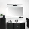 Mur LED moderne lumière miroir lampes en aluminium… – vue 2