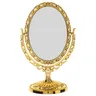 Miroir de maquillage rotatif Vintage ovale rotatif avec… – vue 1
