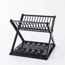 Rangement de vaisselle de cuisine en acier inoxydable – vue 6