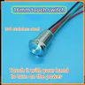 Interrupteur tactile 16mm acier inoxydable…