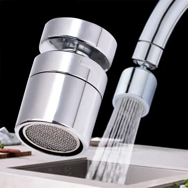 Durable femme économie d'eau finition chromée raccord en… – vue 6