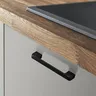 1 pièces moderne noir en aluminium armoires de cuisine… – vue 3