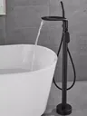 Tuqiu-Ensemble de douche de baignoire noire – vue 4