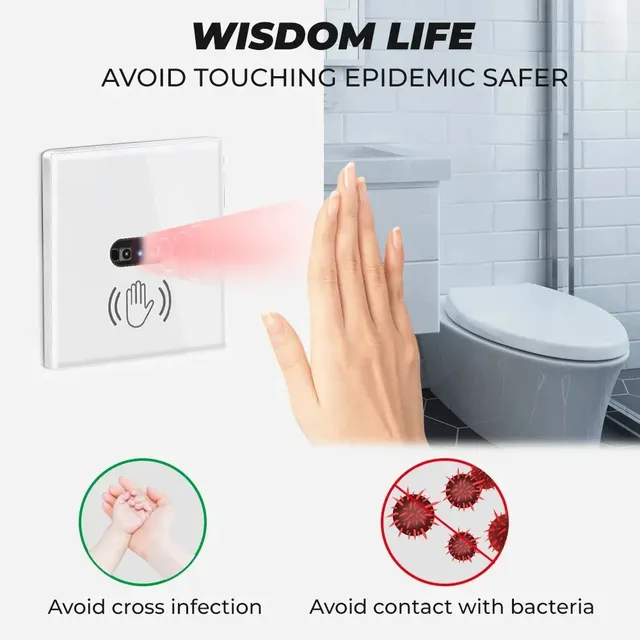 Cerhot Tuya WiFi commutateur intelligent vague Senssor… – vue 4