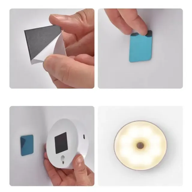 Capteur de mouvement lumière Led USB veilleuses lampe… – vue 6