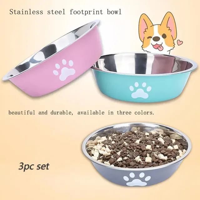 Bol pour chat bassin pour chien en acier inoxydable…