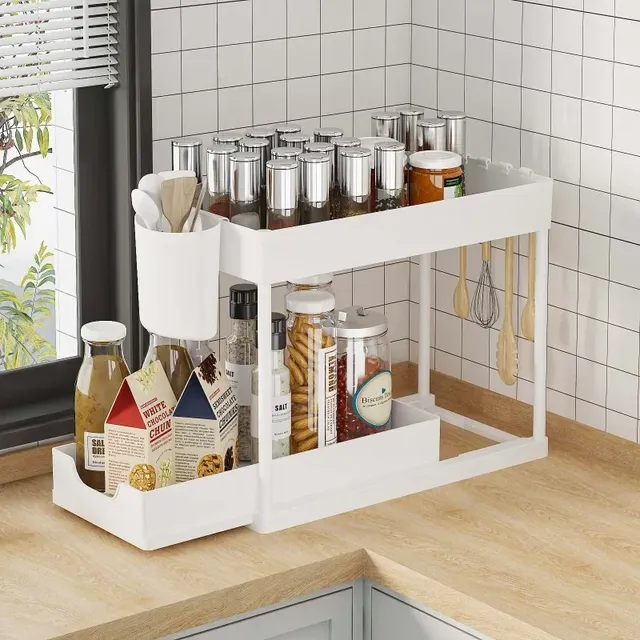Support inférieur d'évier extractible à Double couche – vue 5