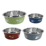 Bol pour animaux de compagnie en acier inoxydable Double… – vue 6