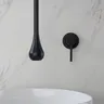 Robinet de baignoire mural en laiton massif – vue 5