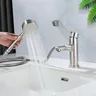 Robinet de lavabo chaud et froid à double usage en acier… – vue 1