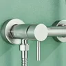NIckel-Robinets de sol chromés brossés – vue 5