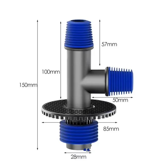 Drain sol multifonctionnel lavelinge connecteur raccord… – vue 6