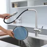 Robinet de cuisine 3 en 1 en acier inoxydable 304 – vue 3