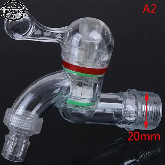 Robinet bouteille de vin en plastique – vue 2