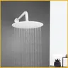Pommeau de douche rond et fin en acier inoxydable – vue 2