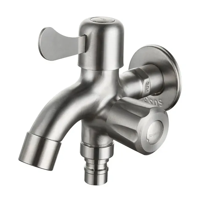 Robinet de toilette mural rotatif multifonctionnel en… – vue 2