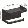 Porte papier toilette mural rangement tablette… – vue 6