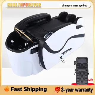 Salon de shampoing lit de massage lavage salon de coiffure spa…