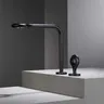 Robinet lavabo mitigeur cascade chaud froid trois trous… – vue 4