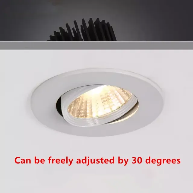 Dimmable intégré LED Downlights 5W7W/9W12W15W/18W20W COB… – vue 5