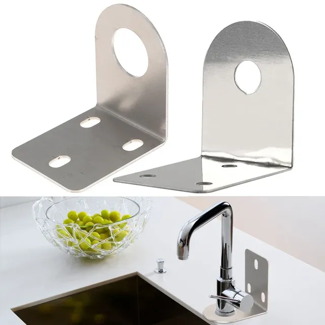 Support de robinet en acier inoxydable pour robinet d'eau – vue 4