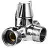 Séparateur de tuyau de douche en laiton – vue 1