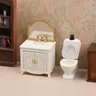 1/12 maison de poupée Simulation baignoire toilette… – vue 3