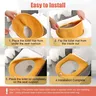 Housse siège toilette épaissie peluche chaude extensible… – vue 1