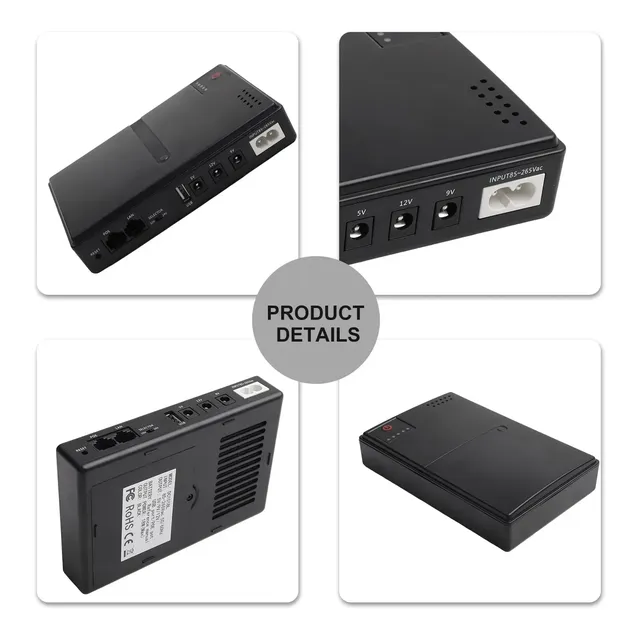 1018L 5V 9V 12V sauvegarde DC UPS alimentation sans… – vue 4
