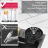 Évier cuisine acier inoxydable 304 brossé posé sur plan… – vue 6
