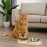 Double bol Simple en acier inoxydable pour animaux de… – vue 2