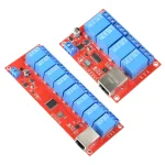 Module de relais intelligent 4/8 voies, relais Ethernet, commutateur intelligent Programmable, Module de commande pour maison intelligente, commutateur de commande à distance sans fil