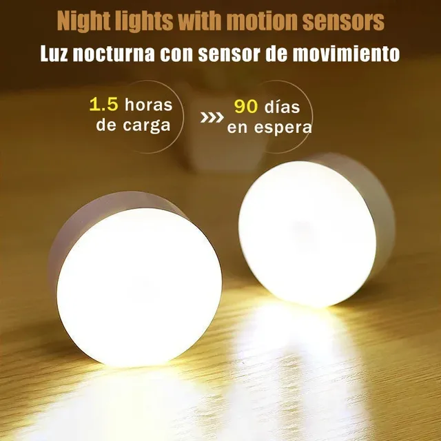LED capteur de corps humain intelligent veilleuses… – vue 2