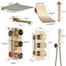 Ensemble douche thermostatique mural dissimulé trois… – vue 6