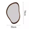 Miroir de salle de bain en bois de noyer – vue 6