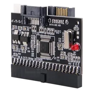 Adaptateur IDE SATA conversion disque dur 44 broches plaqué PCB noir…