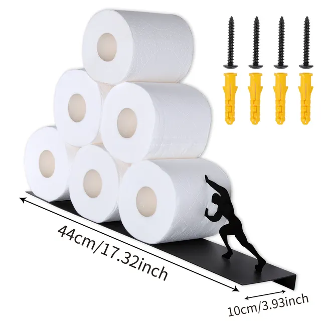 Porte-papier hygiénique support porte-mouchoirs support… – vue 6