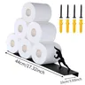 Porte-papier hygiénique support porte-mouchoirs support… – vue 6