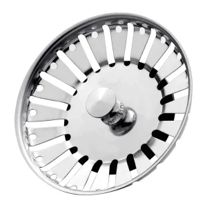 Bouchon de crépine d&rsquo;évier de cuisine, matériau en acier inoxydable, parfaitement adapté aux éviers de 84mm 86 3mm, accessoires de cuisine, Drain de sol Anti-colmatage