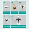 Filtre de Drainage universel pour lavabo de salle de bains – vue 4