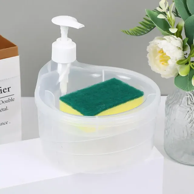 Distributeur savon liquide vaisselle doseur pompe… – vue 4