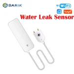 Tuya Smart Life Wifi capteur d&rsquo;inondation d&rsquo;eau détecteur de fuite sans fil capteur d&rsquo;eau commutateurs de télécommande