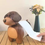 Porte-papier hygiénique pour chien, simplicité moderne, porte-serviettes en papier, mignon cintre pour papier de salle de bain, porte-serviettes pour chambre