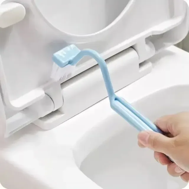 Brosse de nettoyage de toilettes multifonctionnelle en… – vue 3