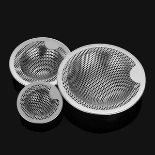 Filtre d'évier de cuisine en forme de maille en acier inoxydable