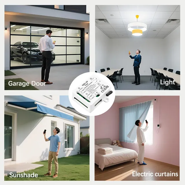 Commutateur intelligent WiFi AC 220V 2CH relais de… – vue 2