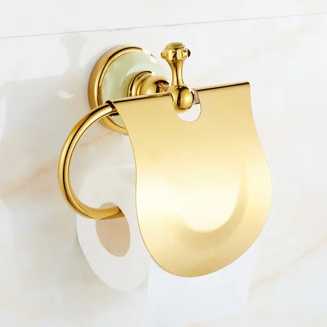 Porte-serviettes de bain en laiton de style européen – vue 3
